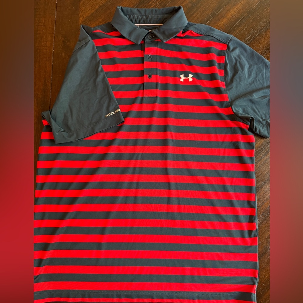 Men’s Under Armour polo style shirt